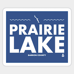 Barron County, Wisconsin - Prairie Lake Magnet